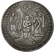 1½ Thaler "Schautaler", Germany, 1635-1668 reverse image
