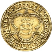 1 Goldgulden, Germany, 1637 reverse image