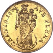 2 Ducat, Germany, 1669-1694 reverse image