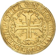½ Portugalöser, Germany, 1578-1582 reverse image