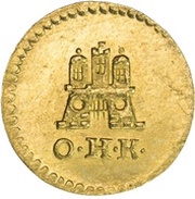 1 Dreiling Gold pattern strike obverse image