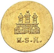 1 Sechsling Gold pattern obverse image