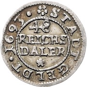 1 Schilling, Germany, 1693 reverse image