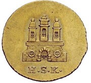 1 Schilling Gold Pattern obverse image