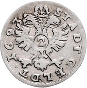 2 Schillings, Germany, 1692-1695 reverse image