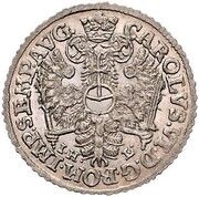 2 Schillings, Germany, 1725-1727 reverse image