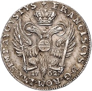 6 Schilling, Germany, 1762 reverse image