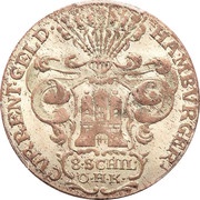 8 Schilling obverse image