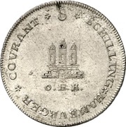 8 Schilling obverse image