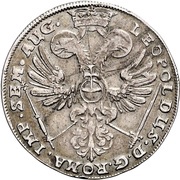 2 Mark, Germany, 1675-1679 reverse image