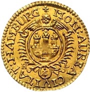 ¼ Ducat obverse image
