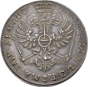 2 Thalers Peace of Nymwegen, Germany, 1680 reverse image