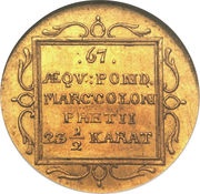 1 Ducat, Germany, 1808-1810 reverse image