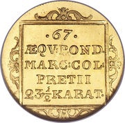 1 Ducat, Germany, 1811-1834 reverse image