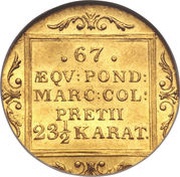 1 Ducat, Germany, 1835-1842 reverse image