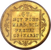 1 Ducat, Germany, 1843-1850 reverse image