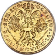 2 Ducat, Germany, 1713-1740 reverse image