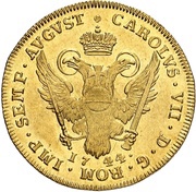 2 Ducat, Germany, 1742-1745 reverse image