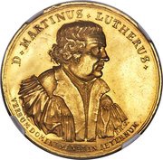 ½ Portugalöser Bicentennial of the Augsburg Confession obverse image