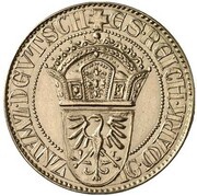 20 Mark Pattern, Germany, 1907 reverse image