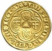 1 Goldgulden Countermarked Utrecht guilder obverse image