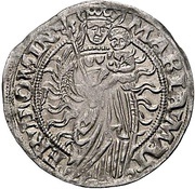 1 Mariengroschen, Germany, 1543-1548 reverse image