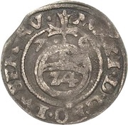 1⁄24 Thaler - Maximilian II, Germany, 1572-1577 reverse image