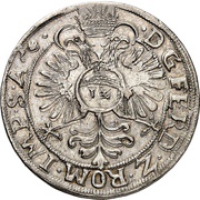 ½ Thaler, Germany, 1624-1629 reverse image