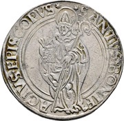 1 Thaler, Germany, 1555-1558 reverse image