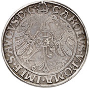 1 Thaler, Germany, 1556 reverse image