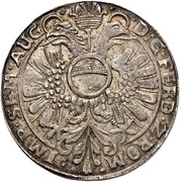 1 Thaler, Germany, 1625 reverse image