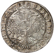 1 Thaler, Germany, 1639 reverse image