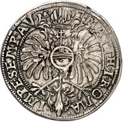 2 Thalers, Germany, 1617 reverse image