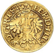1 Goldgulden, Germany, 1638 reverse image