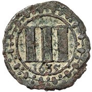 3 Pfennig, Germany, 1635 reverse image