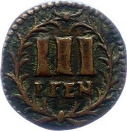 3 Pfennig, Germany, 1696-1746 reverse image
