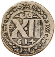 12 Pfennig, Germany, 1614-1620 reverse image