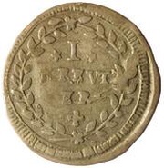 1 Kreuzer - Frederick Casimir, Germany, 1667-1668 reverse image