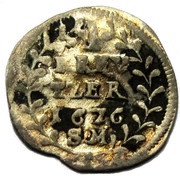 1 Kreuzer - Frederick Casimir, Germany, 1676-1683 reverse image