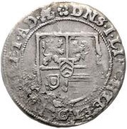 1 Teston - John Reinhard I, Germany, 1622 reverse image