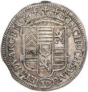 30 Kreuzers - Frederick Casimir, Germany, 1668-1673 reverse image