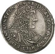 1 Gulden - Frederick Casimir obverse image