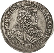 1 Gulden - Frederick Casimir obverse image