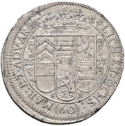 1 Gulden - Frederick Casimir, Germany, 1675-1680 reverse image