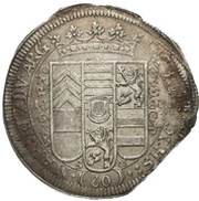1 Gulden - Frederick Casimir, Germany, 1680 reverse image