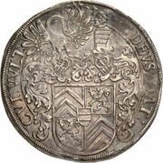 1 Thaler - Philip V, Germany, 1597-1598 reverse image