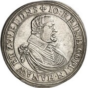 1 Thaler - John Reinhard obverse image