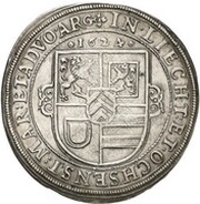 1 Thaler - John Reinhard, Germany, 1624 reverse image