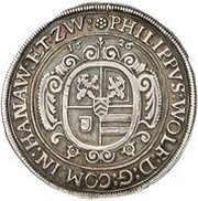 1 Thaler - Philip Wolfgang obverse image
