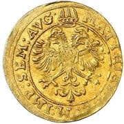 1 Goldgulden - John Reinhard, Germany, 1613-1618 reverse image